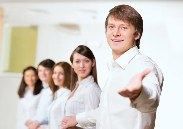 Conceito de trabalho em equipe — Fotografia de Stock