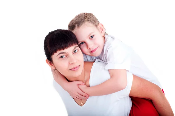 Mom and daughter — Stock Photo, Image