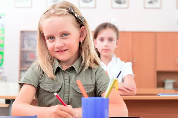 Pupils in classroom — Stock Photo, Image