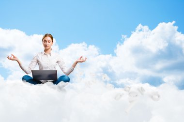 meditasyon bulutlar