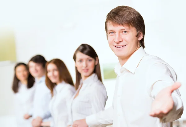 Conceito de trabalho em equipe — Fotografia de Stock