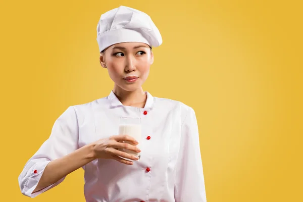 Milk mustache — Stock Photo, Image