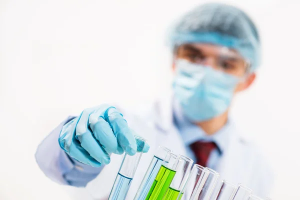 Scientist working in the lab — Stock Photo, Image