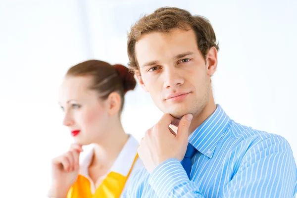 Portret van een succesvolle zakenman — Stockfoto