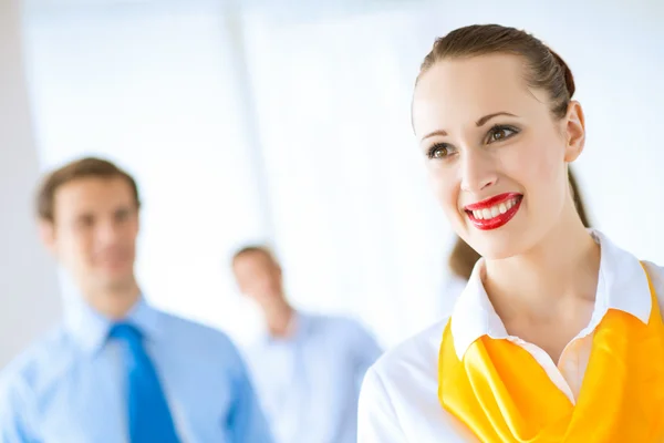 Retrato de una exitosa mujer de negocios — Foto de Stock