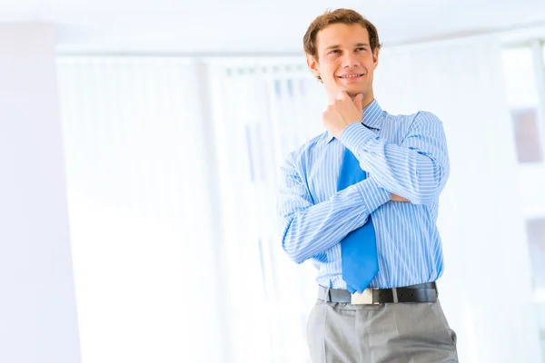Portrait of a businessman in office — Stock Photo, Image