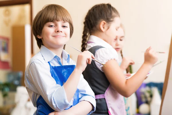 Portrait of a nice boy — Stock Photo, Image