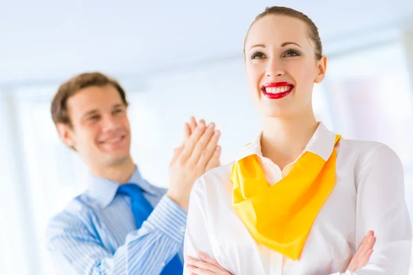 Mujer de negocios exitosa — Foto de Stock