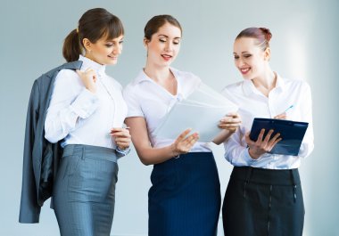 Grup iş kadın