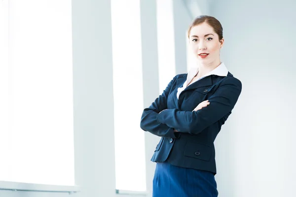Young modern business woman — Stock Photo, Image