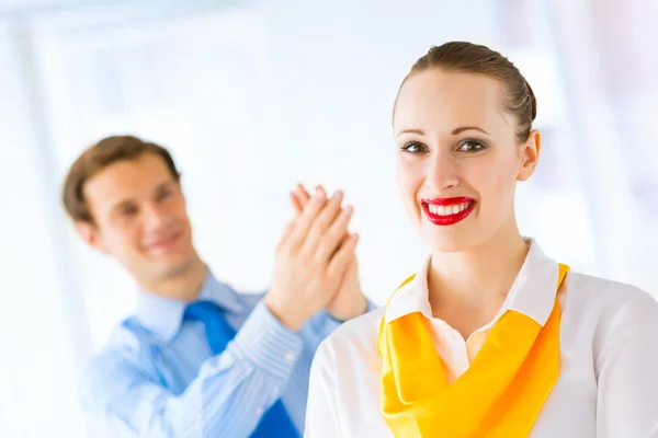 Mujer de negocios exitosa — Foto de Stock