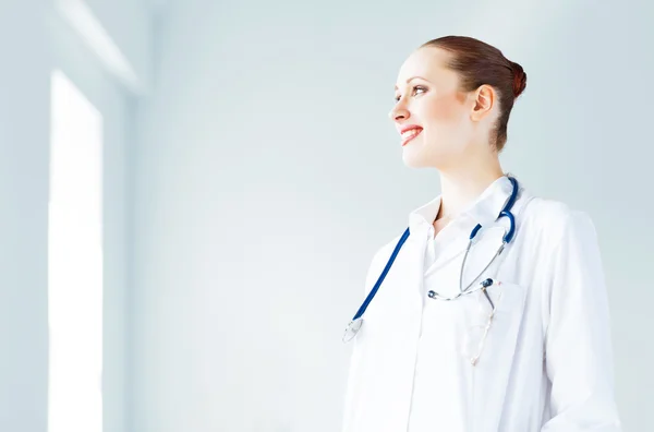 Portrait of successful young doctor — Stock Photo, Image