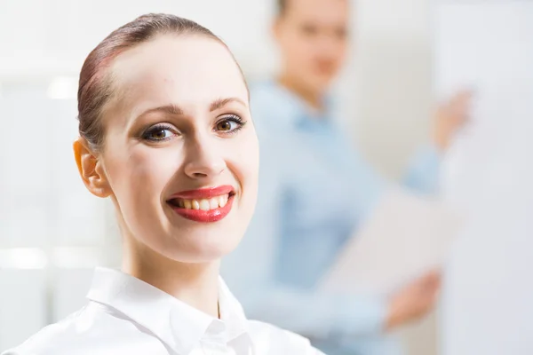 Retrato de una mujer de negocios — Foto de Stock