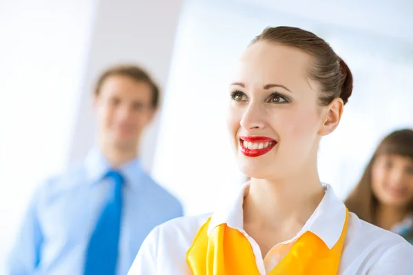 Retrato de una exitosa mujer de negocios — Foto de Stock