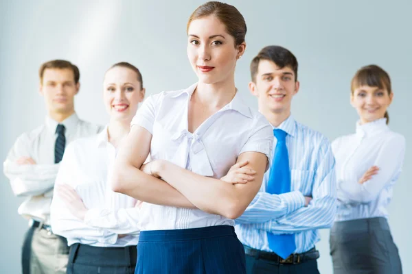 Conceito de trabalho em equipe — Fotografia de Stock