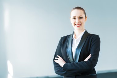 Genç modern iş kadını