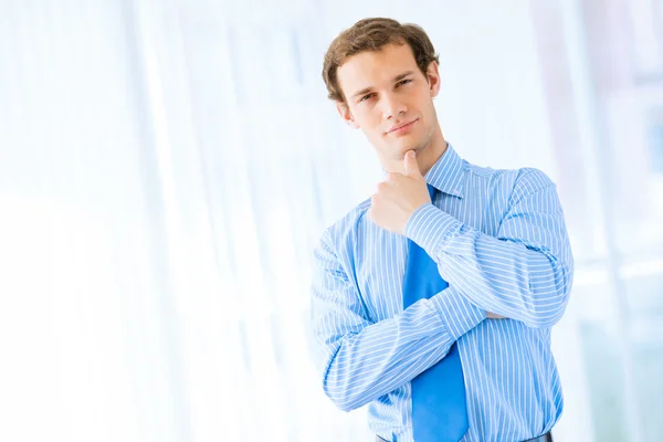 Portrait of a businessman in office — Stock Photo, Image