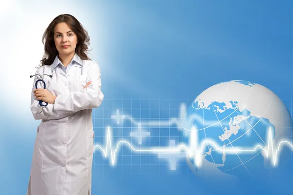 Young female doctor — Stock Photo, Image