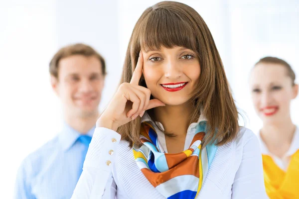 Retrato de una exitosa mujer de negocios — Foto de Stock