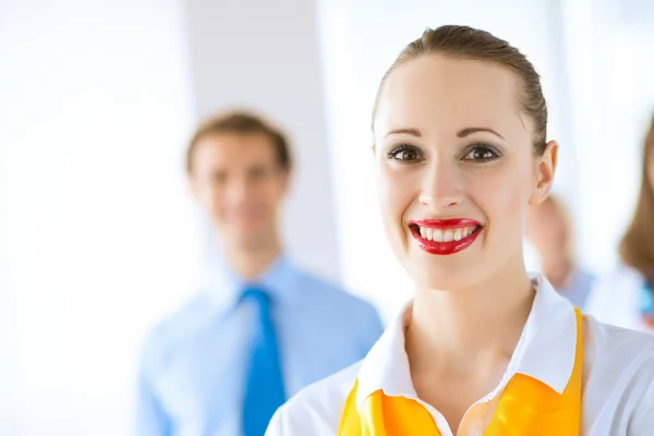 Retrato de una exitosa mujer de negocios — Foto de Stock