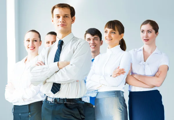 Conceito de trabalho em equipe — Fotografia de Stock