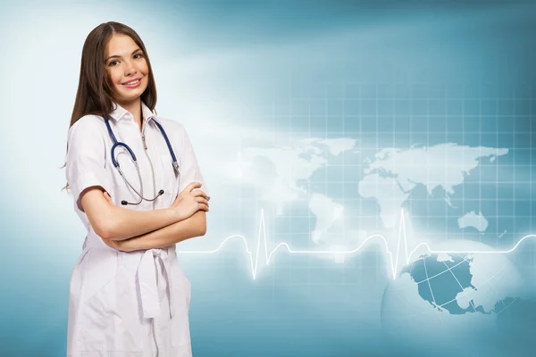 Young female doctor — Stock Photo, Image