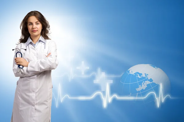 Young female doctor — Stock Photo, Image