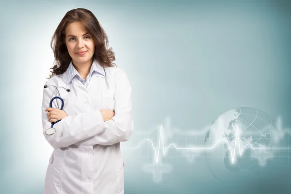 Giovane medico femminile — Foto Stock