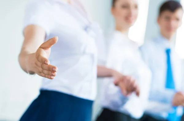 Uitnodiging aan het team — Stockfoto