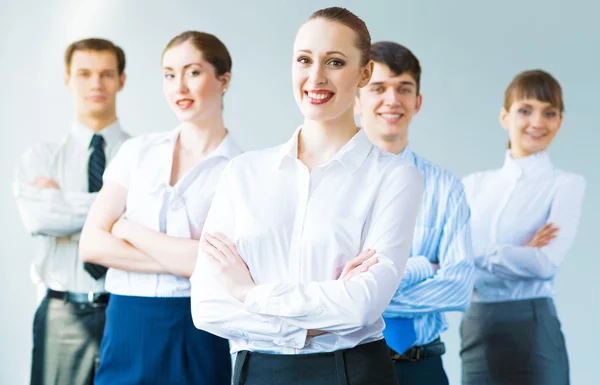 Conceito de trabalho em equipe — Fotografia de Stock