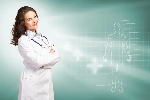 Giovane medico femminile — Foto Stock