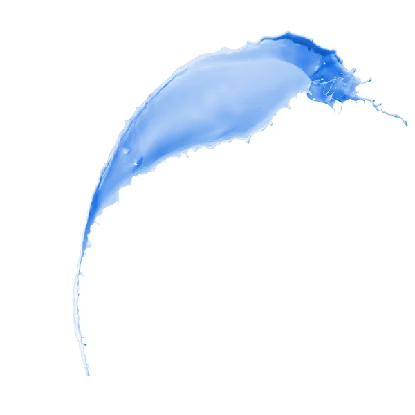 Синя Фарба сплеск — стокове фото