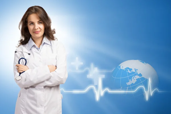 Young female doctor — Stock Photo, Image