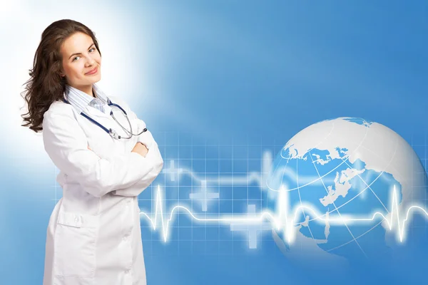 Young female doctor — Stock Photo, Image