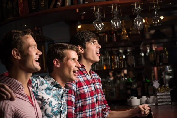 Fans in der Bar — Stockfoto