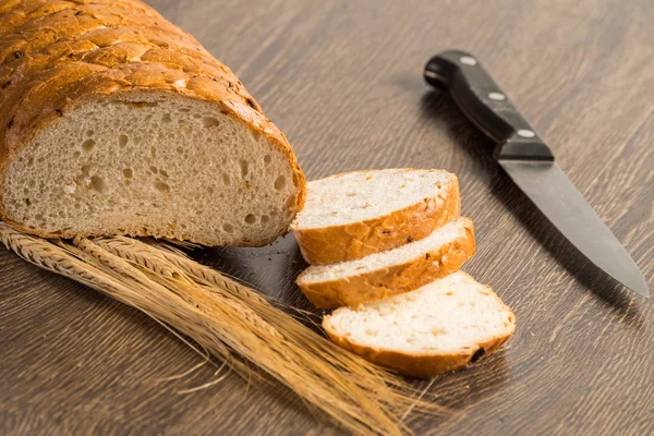 Sliced bread with cereals — Stock Photo, Image