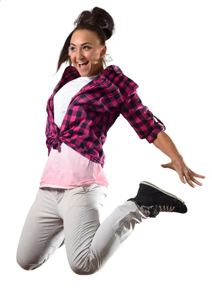 Jonge vrouw danser — Stockfoto