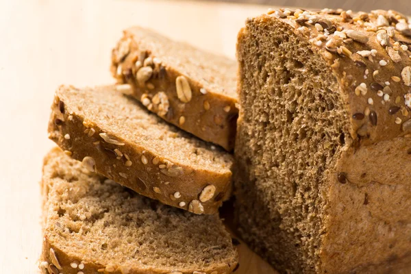 Sliced bread with cereals — Stock Photo, Image