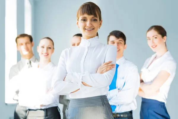 Conceito de trabalho em equipe — Fotografia de Stock