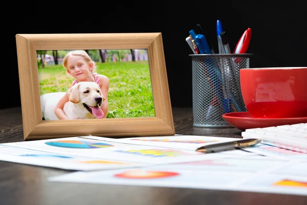 Werkplaats van de zakenman — Stockfoto