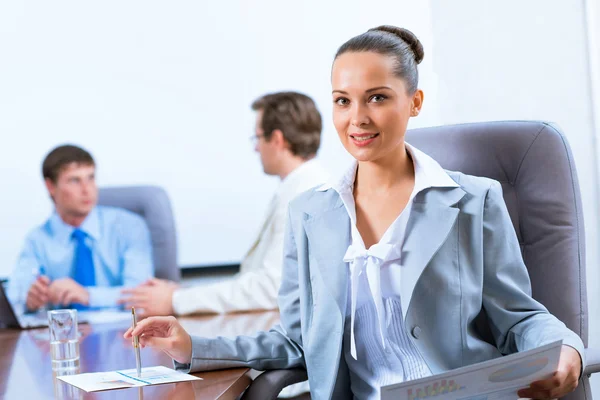 Portrait of a successful business woman — Stock Photo, Image