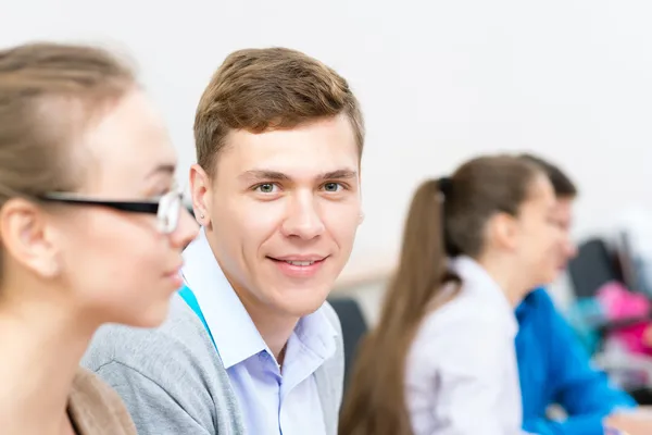 Étudiants en classe — Photo