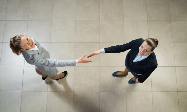 Budoucí handshake — Stock fotografie