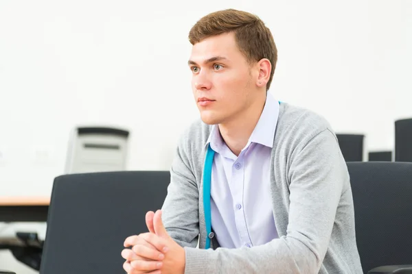 Student ve třídě — Stock fotografie