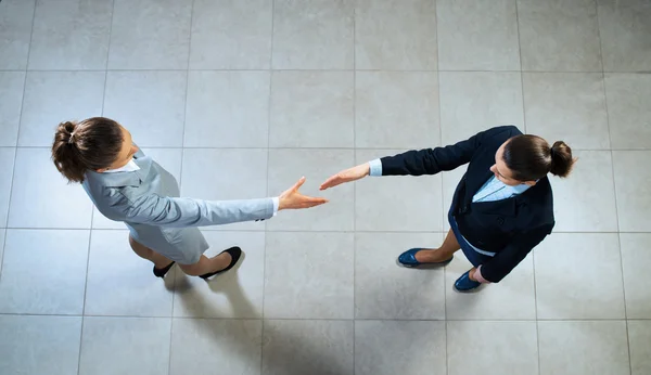 Stretta di mano futura — Foto Stock