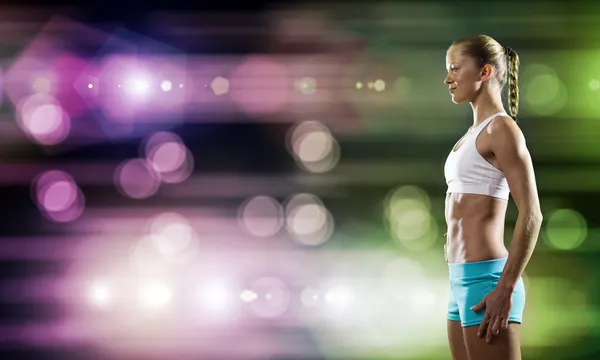 Fitness girl — Stock Photo, Image