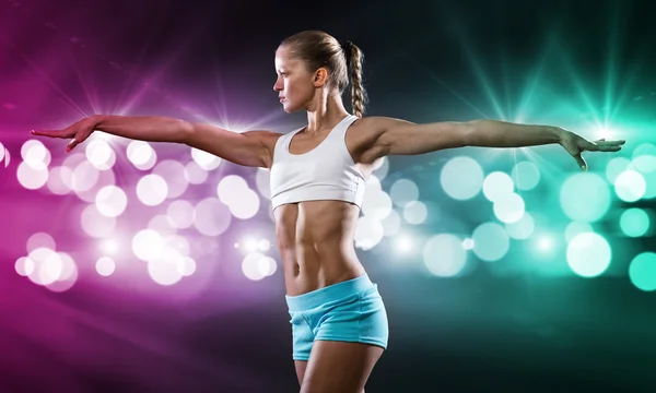 Fitness girl — Stock Photo, Image