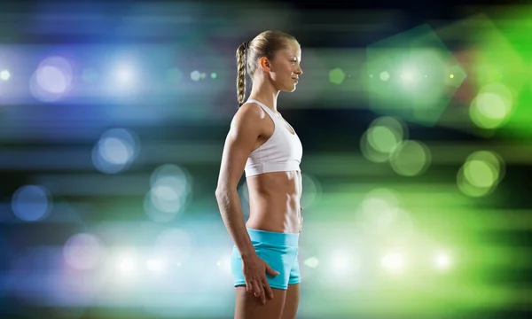 Fitness girl — Stock Photo, Image