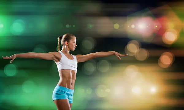 Fitness girl — Stock Photo, Image