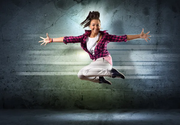 Bailarina de hip-hop — Foto de Stock